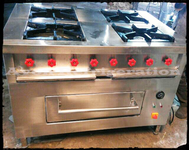 Commercial Cooking Burner Range